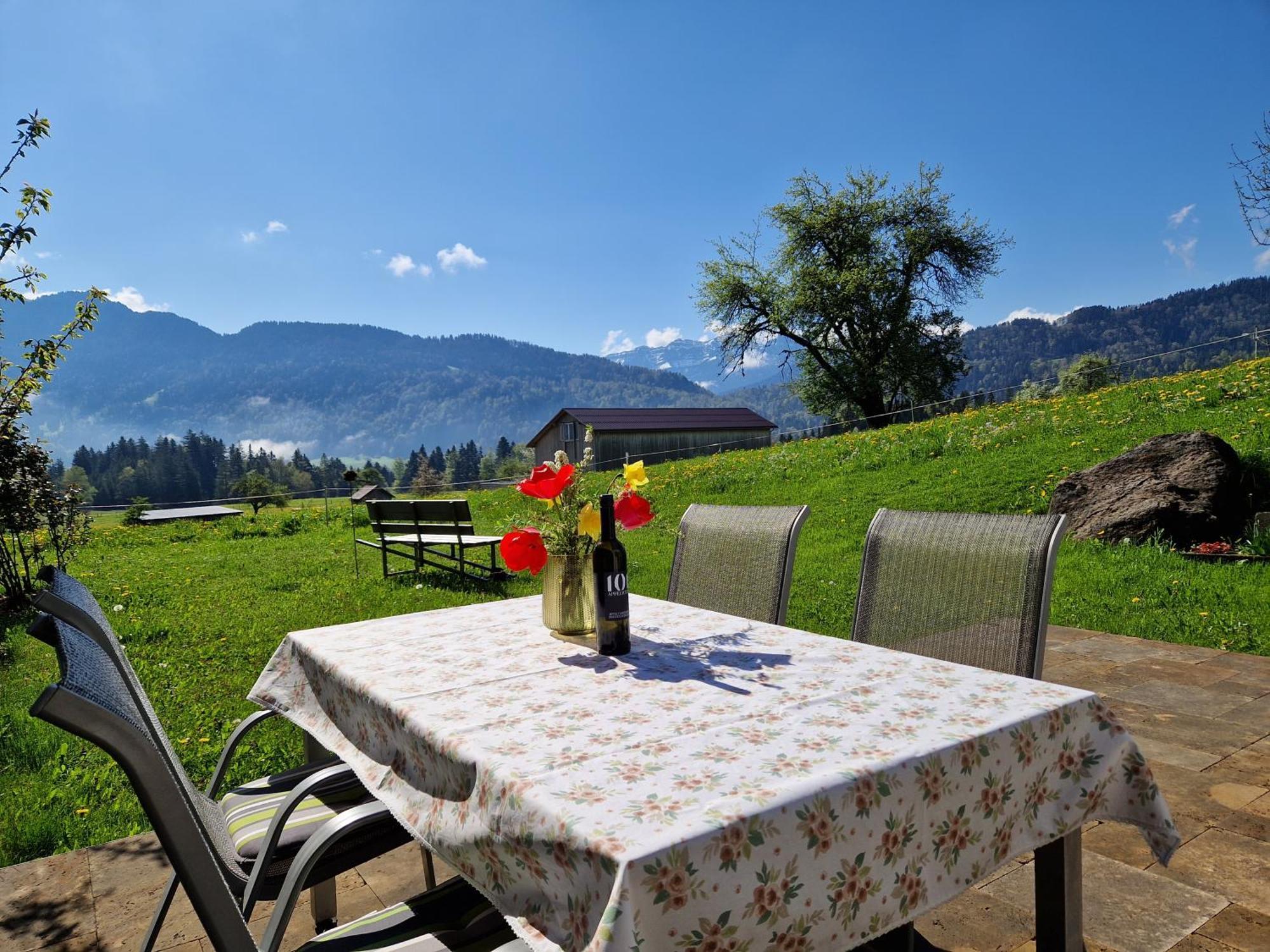 Schweizer Hof Villa Schwarzenberg im Bregenzerwald Eksteriør bilde